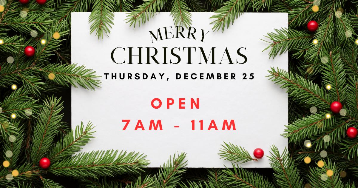 Christmas Hours
